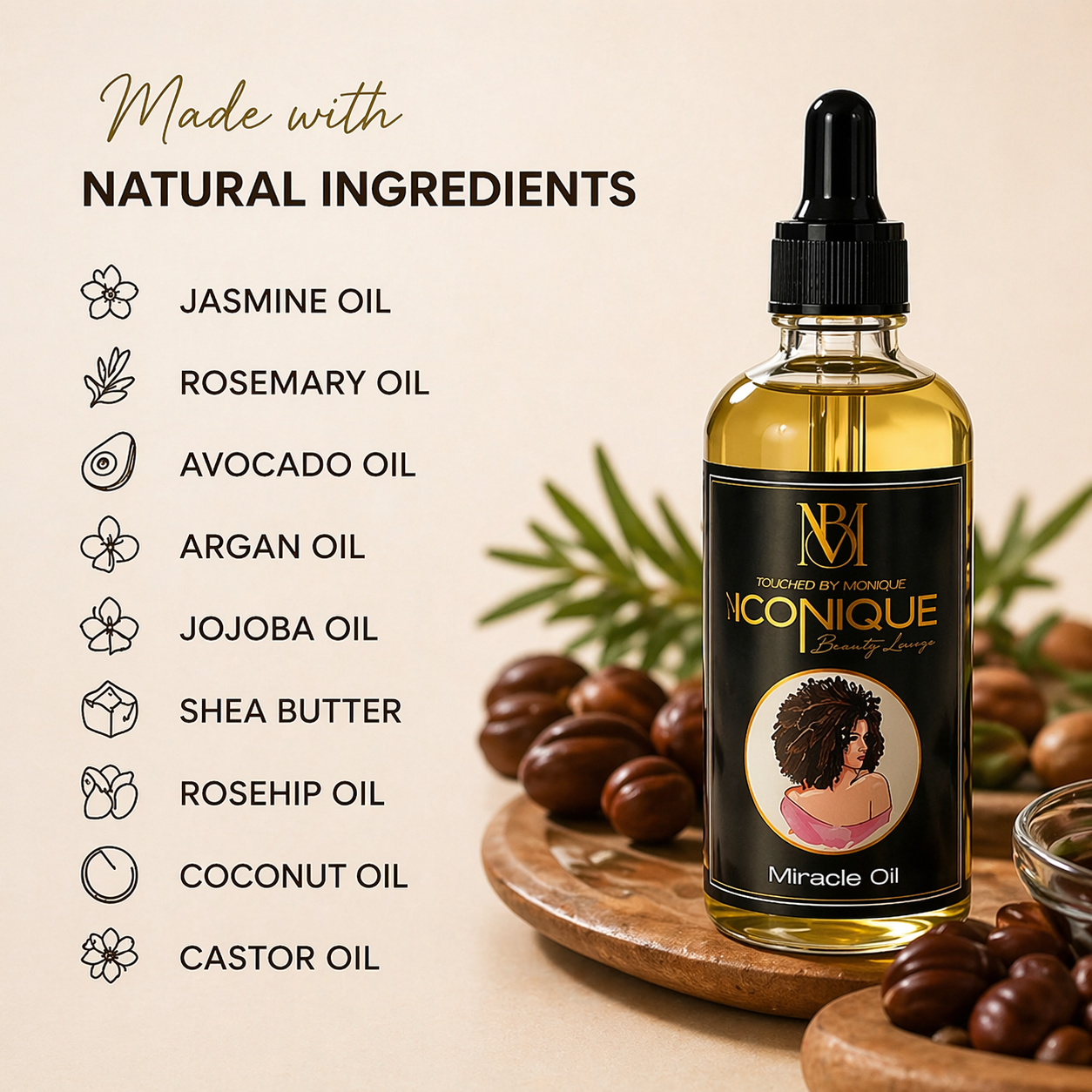 Touched by Monique Miracle Oil – Bild 4